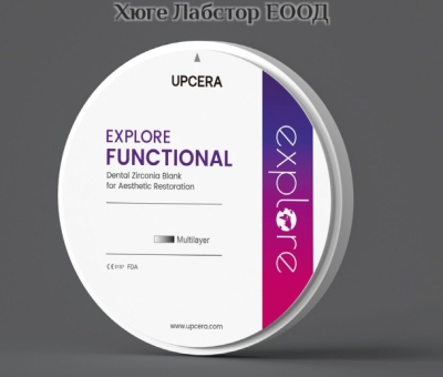Циркониев диск Explore Functional (3Y-TZP-4Y-PSZ) 98x14